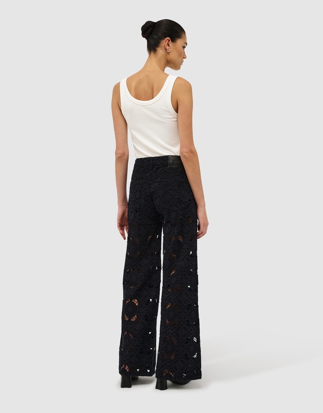 Neuw - Eva Wide Fiore Embroidery