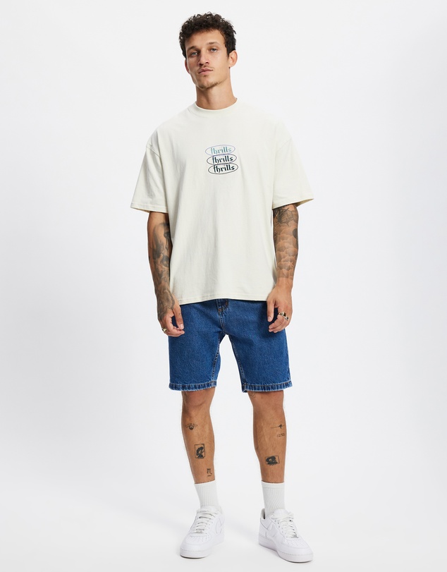 Thrills - Crystal Clear Box Fit Oversize Tee