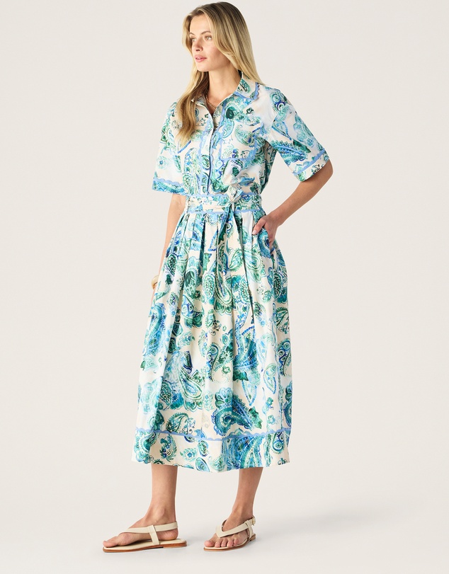 MOS The Label - Opaline Print Midi Skirt