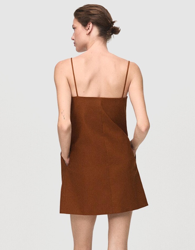 M.N.G - Dress With Bow Neckline