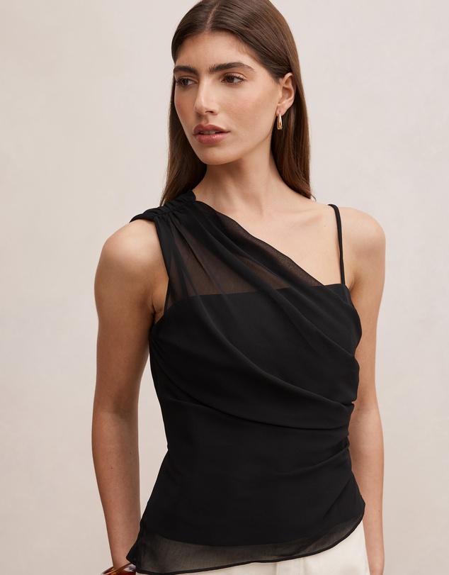 Forever New - Morgan Draped Shoulder Top