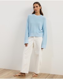 Atmos&Here - Organic Cotton Relaxed Crew Knit