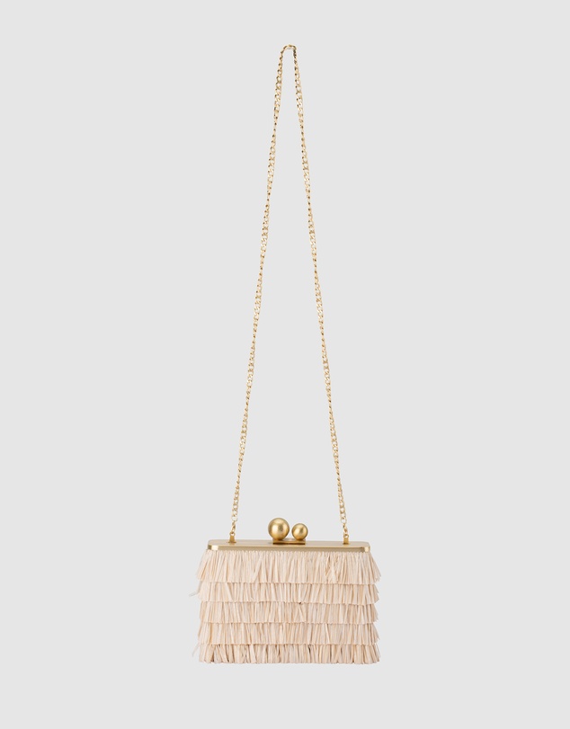 Olga Berg - Carlita Fringe Clutch