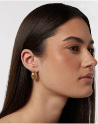 PETA AND JAIN - Solace Curved Earrings