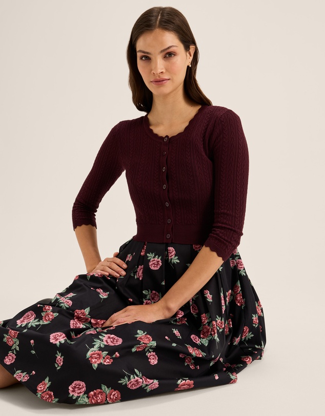 Review - Hazel 3/4 Sleeve Cardigan