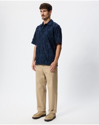 Scotch & Soda - Jacquard Short Sleeve Shirt