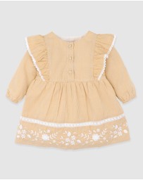 Bebe by Minihaha - Winnie Emb. Gingham Dress