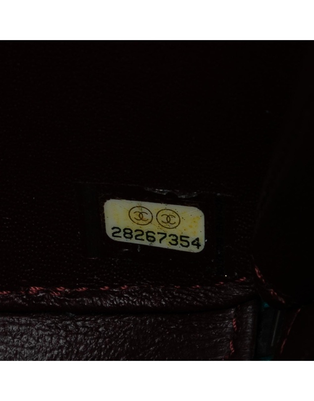 Pre-Loved by Azura Reborn - Pre-Loved Quilted Metallic Caviar Rainbow Hardware Oval Camera Bag