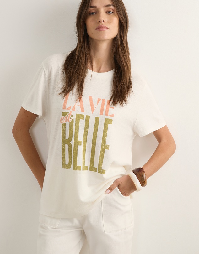 Auguste The Label - Life Is Beautiful Classic Tee