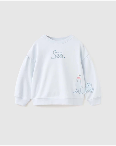 M.N.G - Ocean Sweatshirt - Babies-Kids