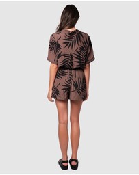 UNE PIECE - Short Sleeve Button-Up Shirt