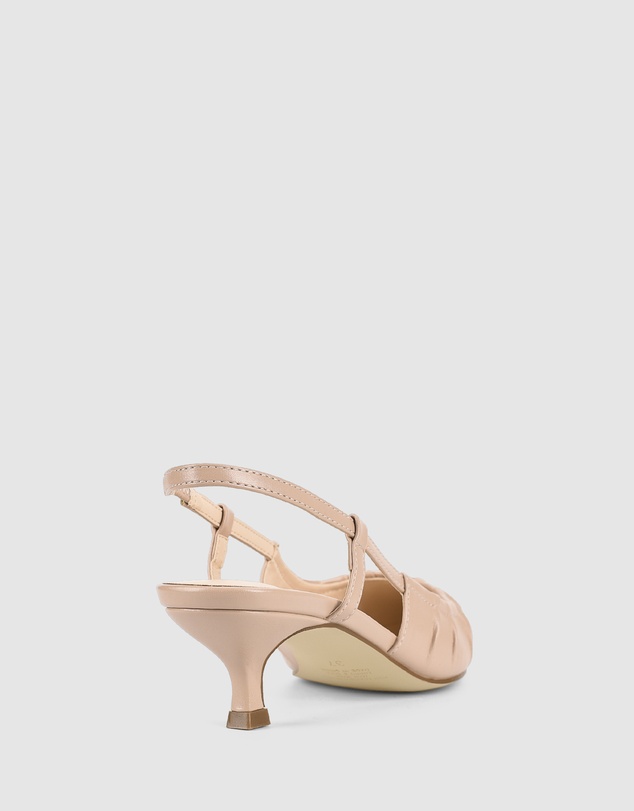 Verali - Lucius Slingback Kitten Heels