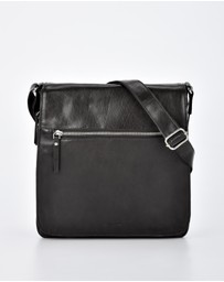 Cobb & Co - Notting Leather RFID Expandable Satchel