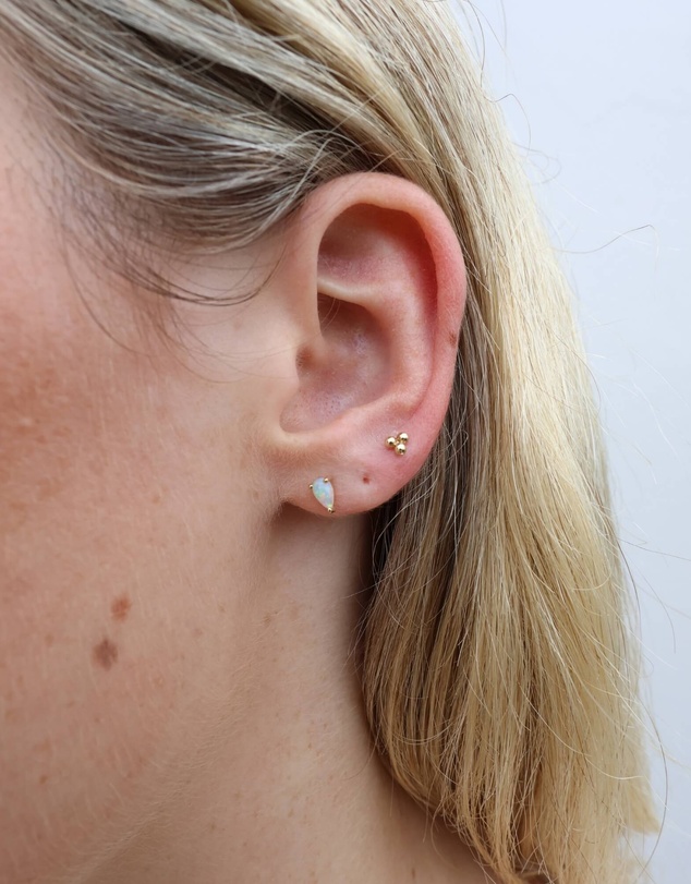 Luna Rae - Solid Gold - Venus Studs