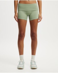 Cotton On Body Active - Ultra Soft Roll Over Shortie Short