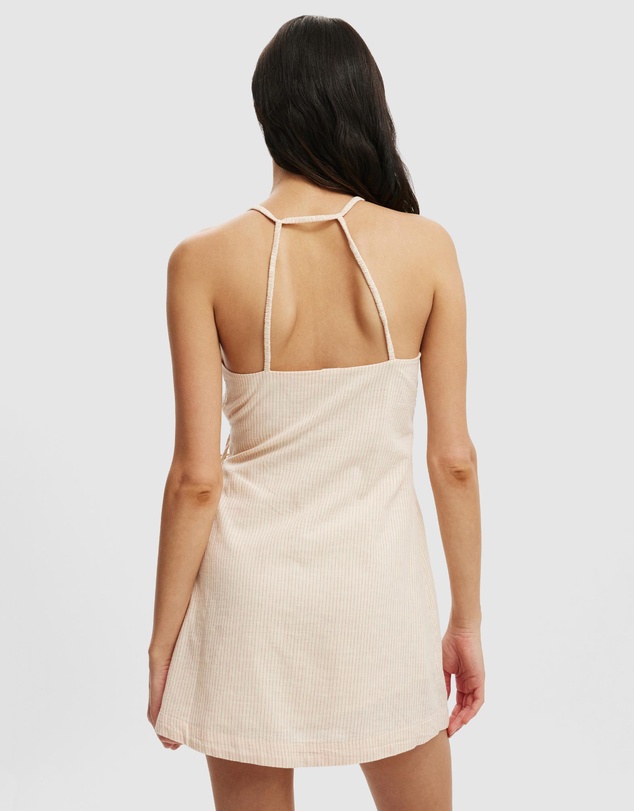 Cotton On - Isabel Halter Wrap Mini Dress