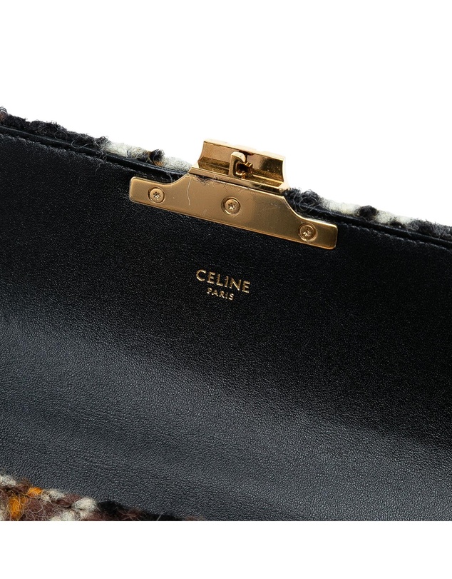 Pre-Loved by Azura Reborn - Pre-Loved Wool Triomphe Chain Shoulder Bag