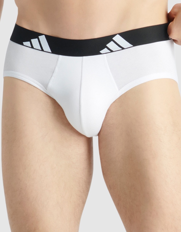 adidas Sportswear - 3 Pack Active Flex Cotton Brief Underwear