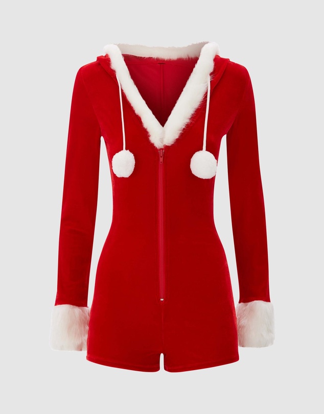 Ann Summers - Sexy Santa Teddy  Red