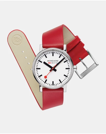 Mondaine - Mondaine Official Swiss Railways evo2 35mm Watch