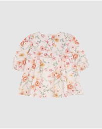 Bebe by Minihaha - Emmy Organic Overlay Dress - Babies