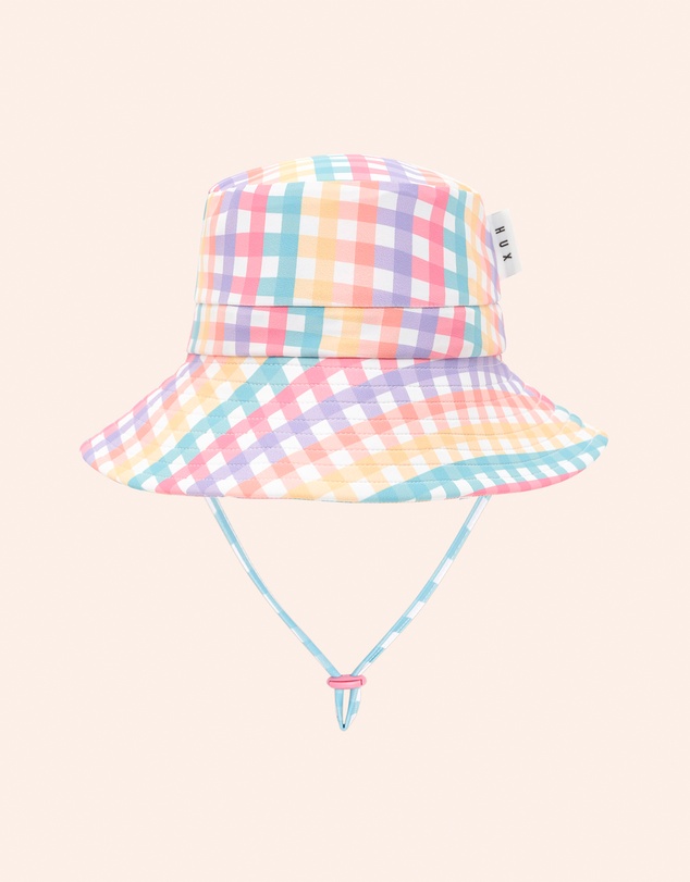 Huxbaby - Rainbow Check Swimhat