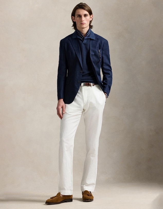 Polo Ralph Lauren - Mesh-Knit Linen SS Sweater