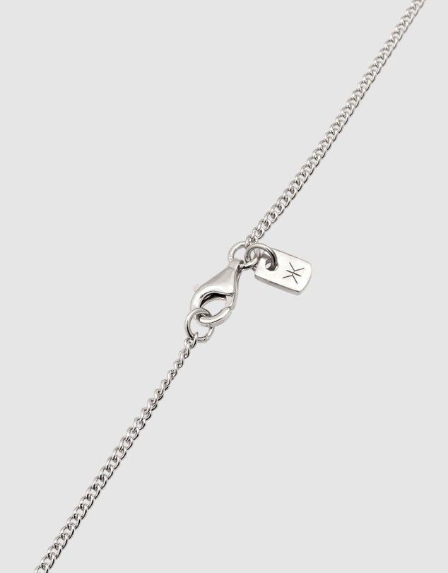 Kuzzoi - ICONIC EXCLUSIVE - Necklace Male Cloverleaf Enamel 925 Sterling Silver