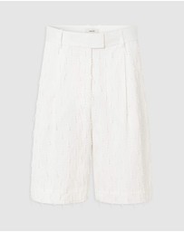 Oroton - Tassel Lace Shorts