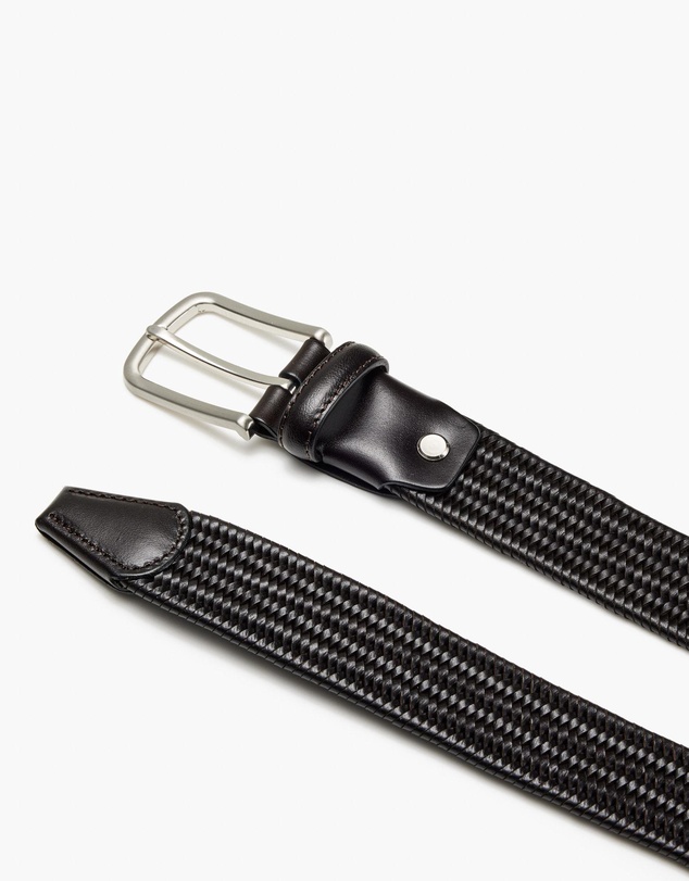 Aquila - Devon Leather Woven Belt