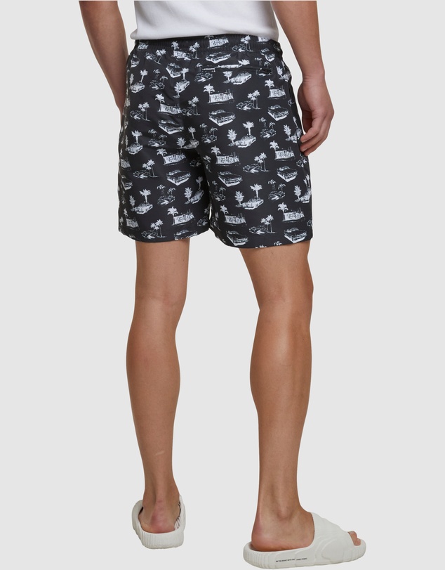 Urban Classics - Pattern Swim Shorts