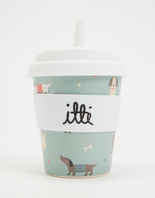 itti bitti - 240ml Reusable Baby Cino Cup With 1 Straw - Doug's Playmates