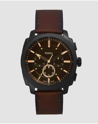 Fossil - Machine Brown Chronograph Watch