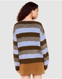 MINKPINK - Avia Boat Neck Knit
