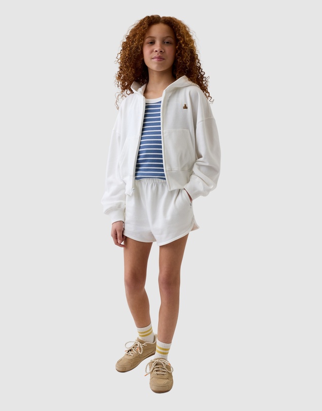 GAP - VintageSoft French Terry Dolphin Shorts - Teens