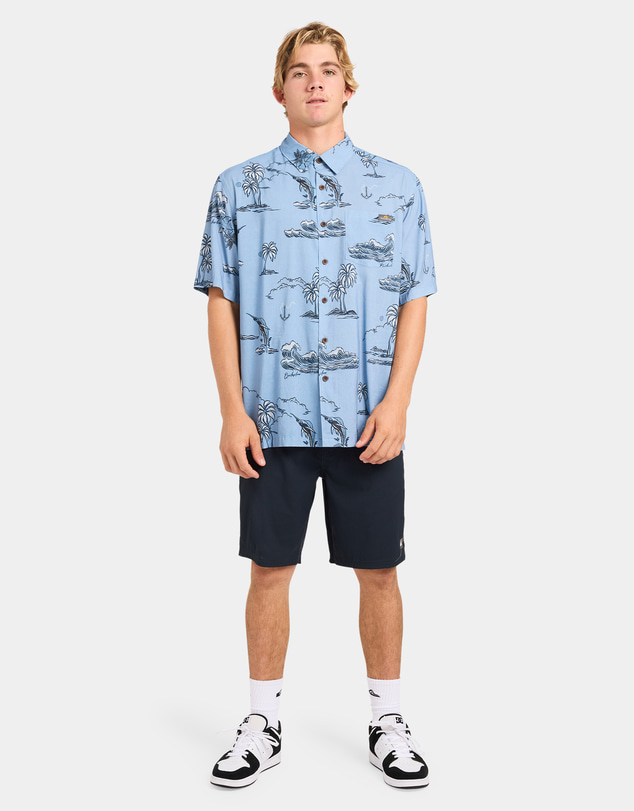 Quiksilver - Mens Ocean Short Sleeve Shirt