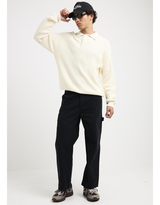 Arvust - Location Knit Polo Shirt