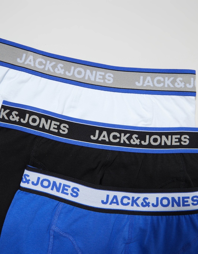 Jack & Jones - 3-Pack Jachudson Solid Trunks SN