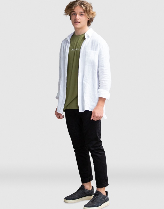 JAM The Label - Adaptive Magnetic Linen Shirt