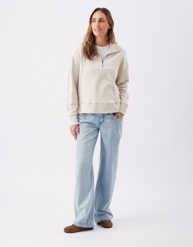 Ripe Maternity - Terry Nursing Sweat