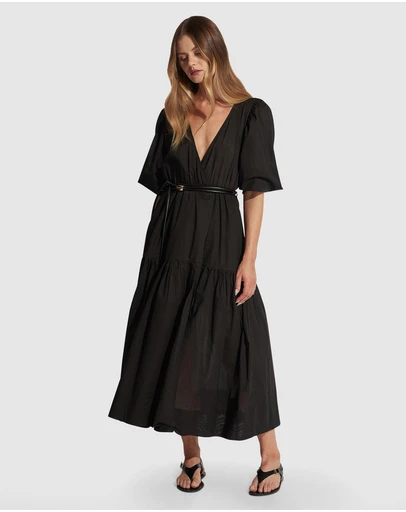 Decjuba - Tegan Midi Wrap Dress