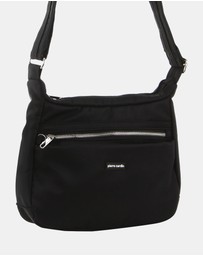 Pierre Cardin - Pierre Cardin Nylon Anti-Theft Cross Body Bag