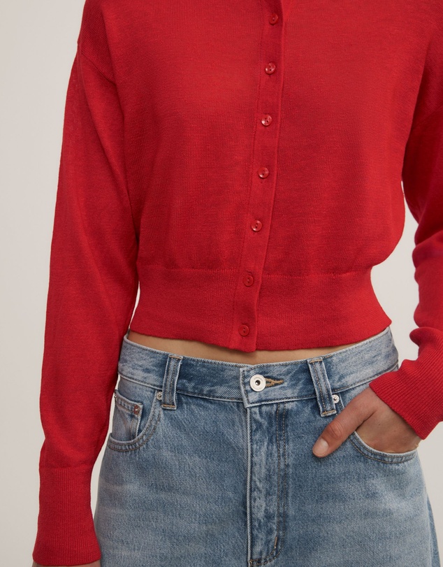 Witchery - Linen Knit Cardigan