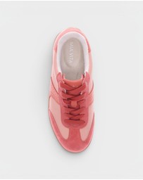 Mia Vita - Ramona II Lace-Up Casual Sneaker - Blush Terracotta