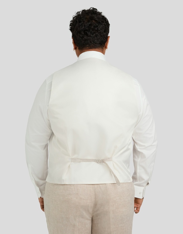 Johnny Bigg - Matteo Linen Waistcoat