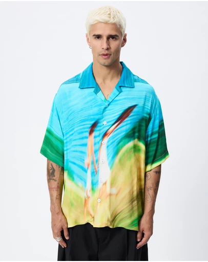 Bonsai - Graphic Regular Bowling Shirt