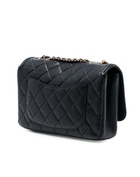 Pre-Loved by Azura Reborn - Pre-Loved Small Quilted Caviar CC Filigree Flap