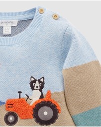 Purebaby - Pasture Jumper - Babies-Kids