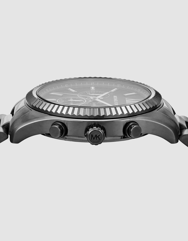 Michael Kors - Lexington Black Chronograph Watch
