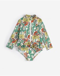 Bobo Choses - Colour Herbalist All Over Swim Overalls - Babies
